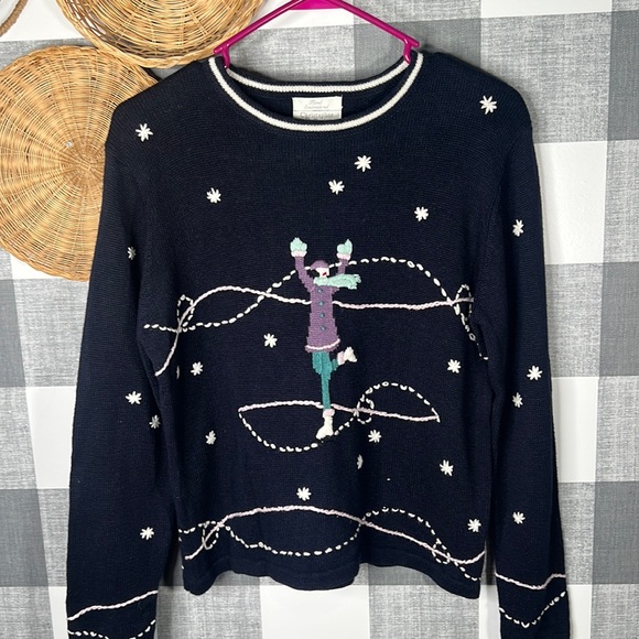 Vintage Embroidered winter sweater - Picture 1 of 5